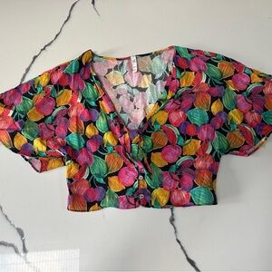 Zara Women’s Colorful Crop Top